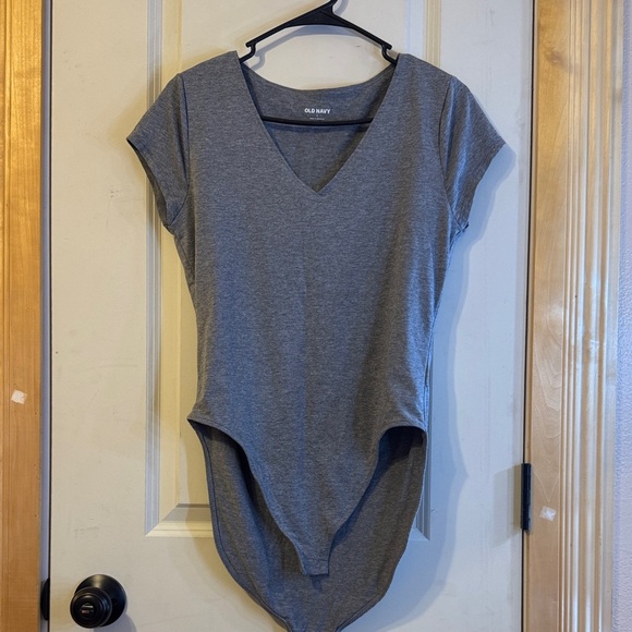 Old Navy Tops - Old Navy Gray Women's Bodysuit